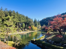 古峯神社から橋...