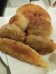 いつも揚げずに...