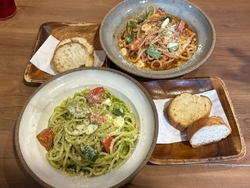 娘と2人でラン...