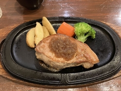 ポークソテーが...