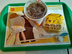 朝マックでお邪...
