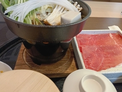 前回すき焼き膳...