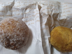 道の駅でお土産...