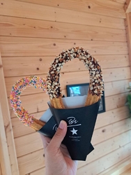 大きなチュロス...