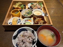 1人ランチです...