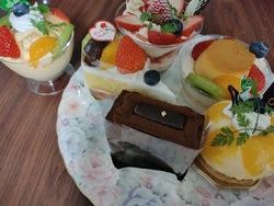 誕生日のケーキ...