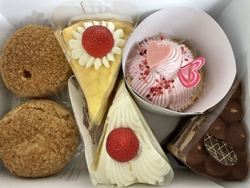 家族がお土産に...