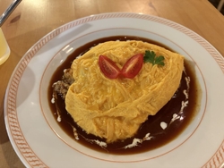 オムライスが食...