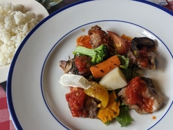ランチはお肉か...