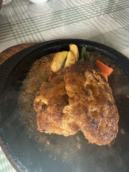 ランチでダブル...