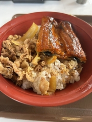 大好きな鰻を食...