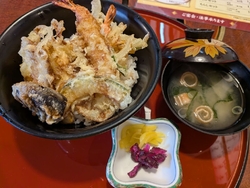 天丼セットをい...