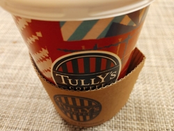 今日はタリーズ...