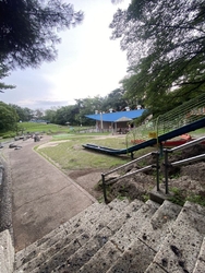 公園で遊ばせて...