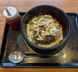 ランチに家族で...