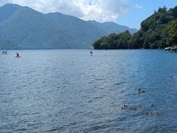 天気が良かった...