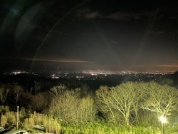 那須高原の高台...