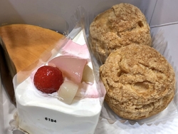 家族がお土産に...