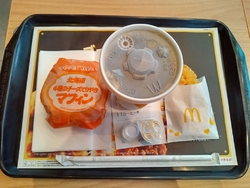 朝マックでお邪...