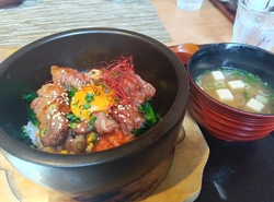 ランチに行って...
