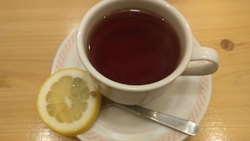 レモンティーに...