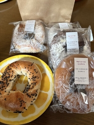 大好きなベーグ...