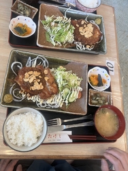初めてランチに...