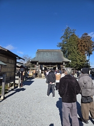 元旦の午前中に...