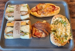 家族の昼食用に...