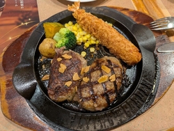 家族でディナー...