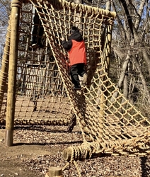 とても広い公園...