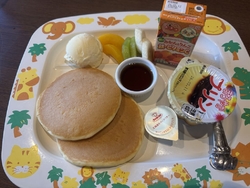 家族でランチに...