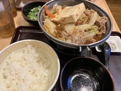 牛旨辛豆腐鍋を...