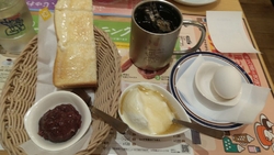 モーニングに行...