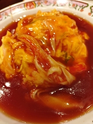 王将の天津飯が...