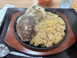 今日はハンバー...