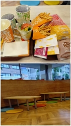 小上がり席があ...
