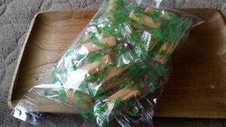 個包装された、...