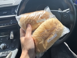 あぜみちへ寄り...