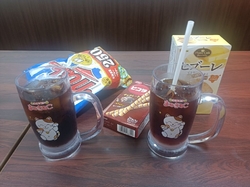 前日にオープン...