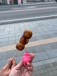 目の前で焼いて...