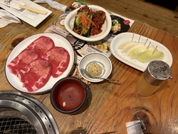 ビールと焼肉最...