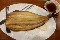 家族でディナー...