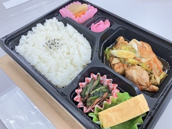 職場でお弁当の...