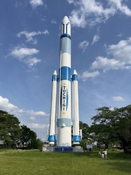 ロケット模型が...
