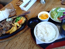 母とランチ時に...