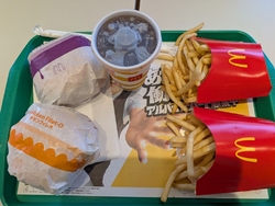 ランチに家族で...