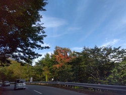 中禅寺湖に向か...