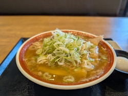 ここの太麺が食...