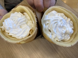 おやつタイムに...